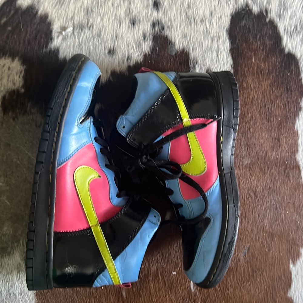Colorful Nike high tops